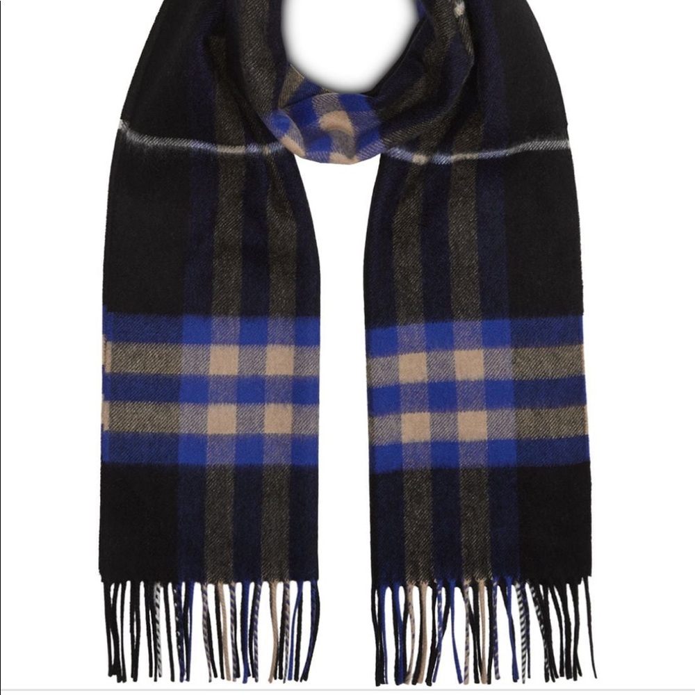 Burberry Cashmere Giant Check Scarf - NO TRADE